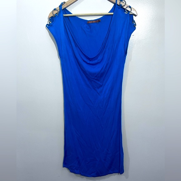 Elegant Blue Women's Top - Picture 1 of 5